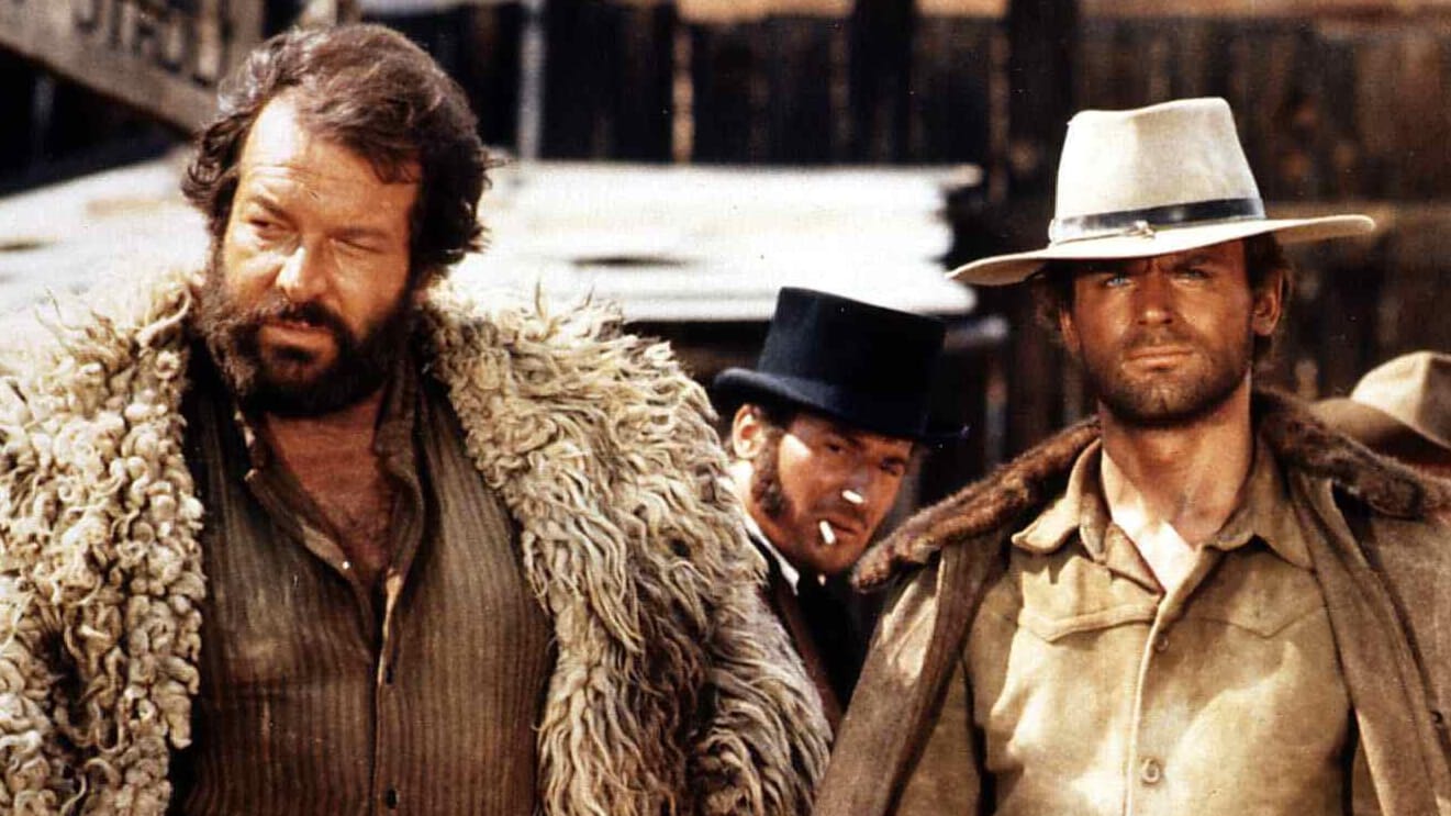 Bud Spencer und Terence Hill in "Die rechte und die linke Hand des Teufels".