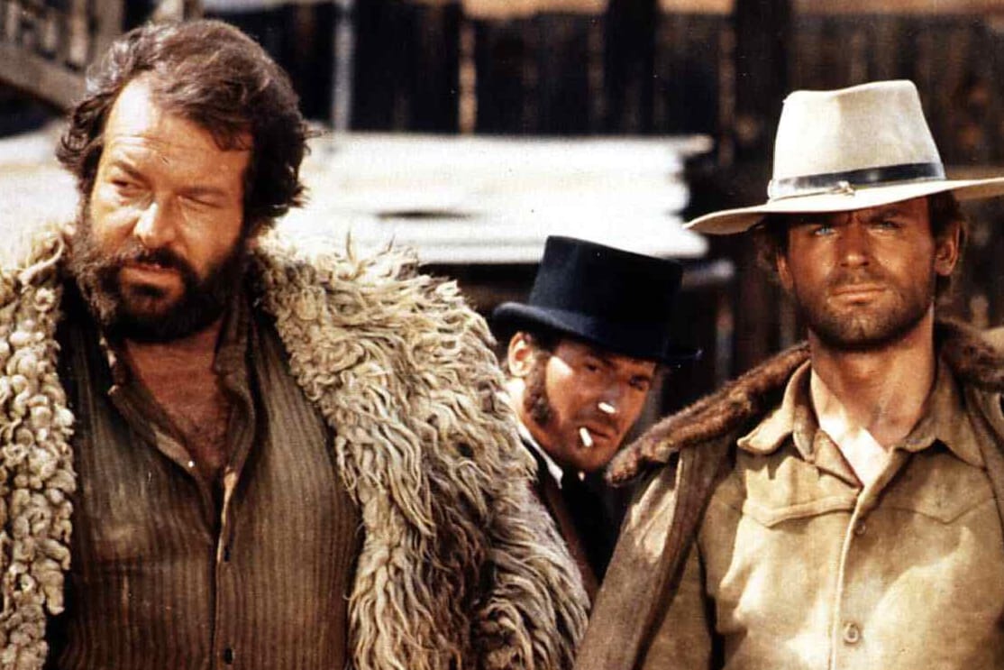 Bud Spencer und Terence Hill in "Die rechte und die linke Hand des Teufels".