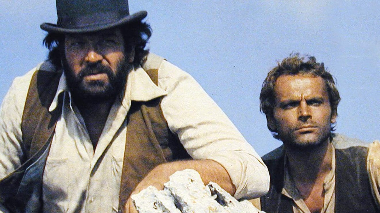 Bud Spencer und Terence Hill in "Vie Fäuste für ein Halleluja".