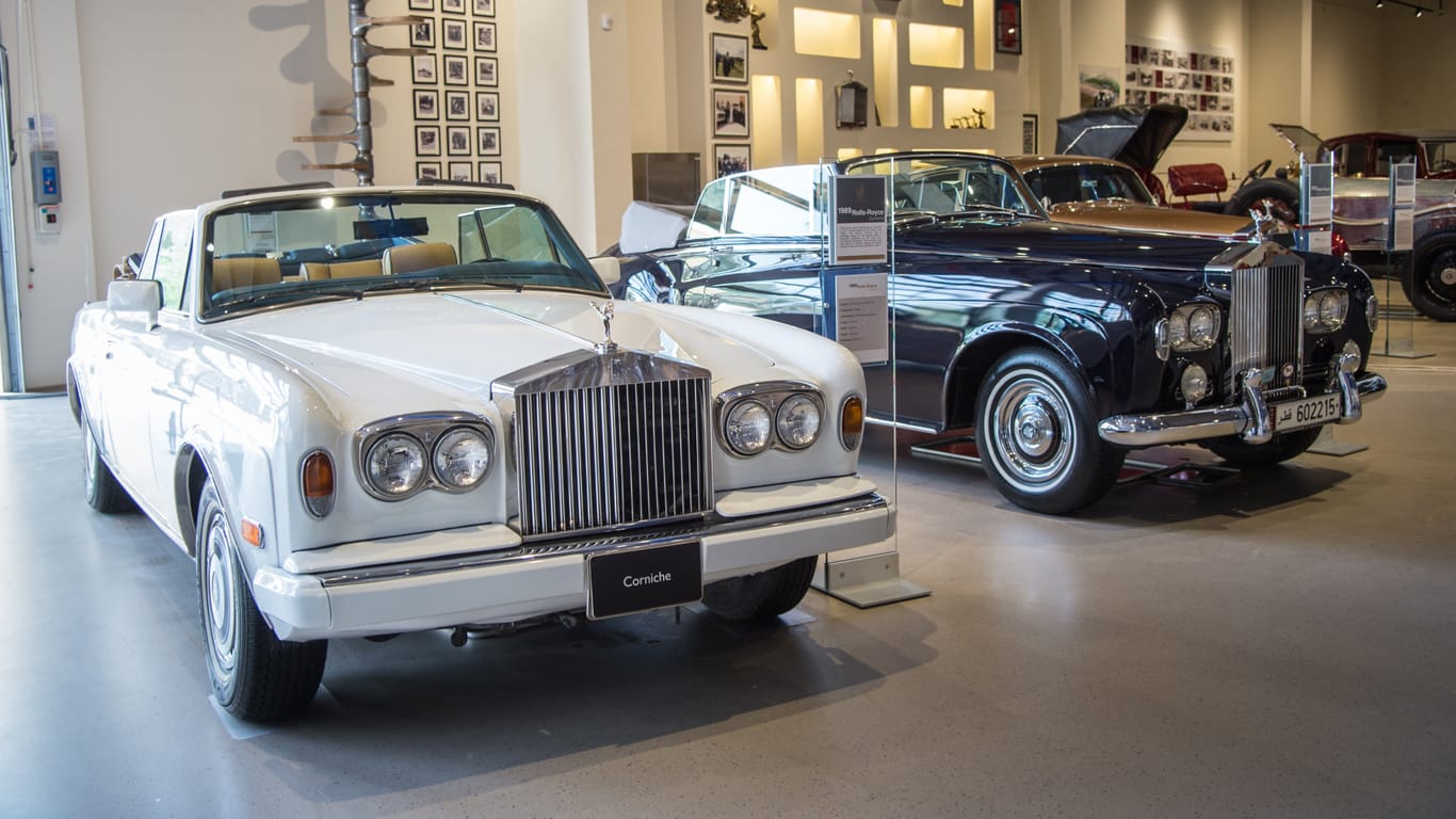 Rolls-Royce und Co. - die Autosammlung von Scheich Alfardan kann sich sehen lassen.