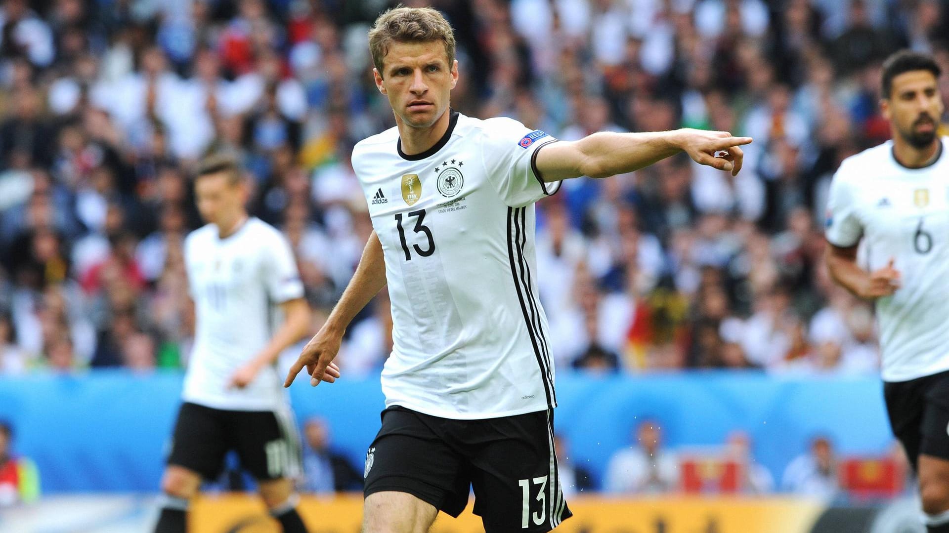 Thomas Müller gibt im Nationalteam die Richtung vor.