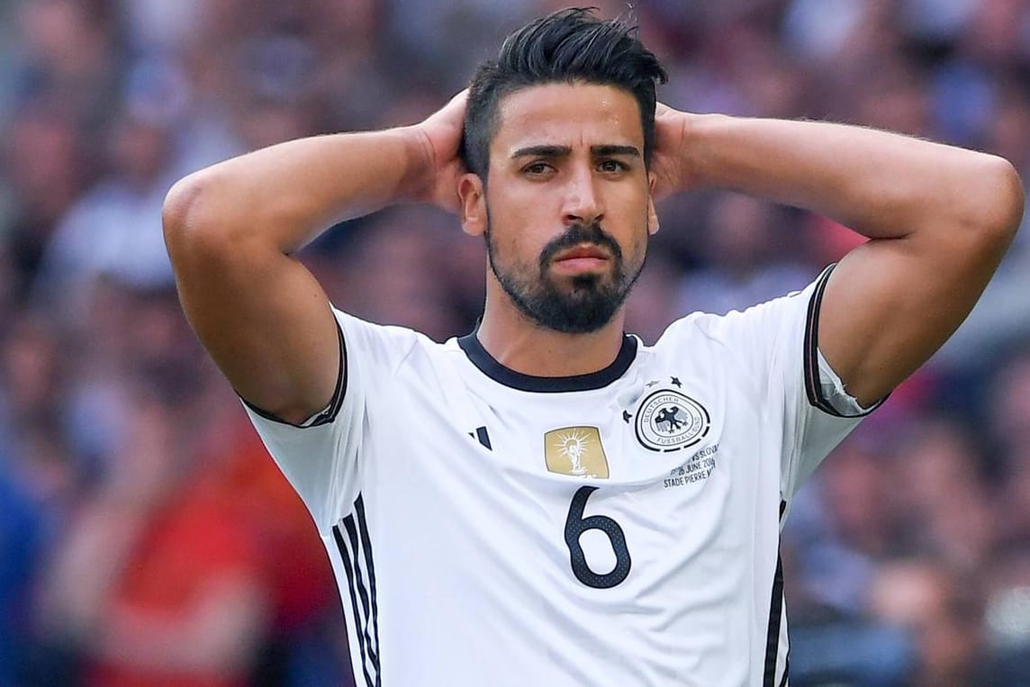 Sami Khedira und der deutschem Nationalmannschaft droht gegen Italien das EM-Aus.