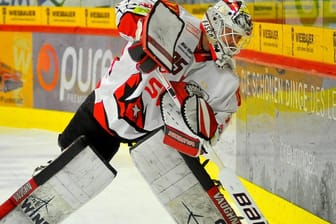 Torwart Jerry Kuhn von den Fischtown Pinguins.