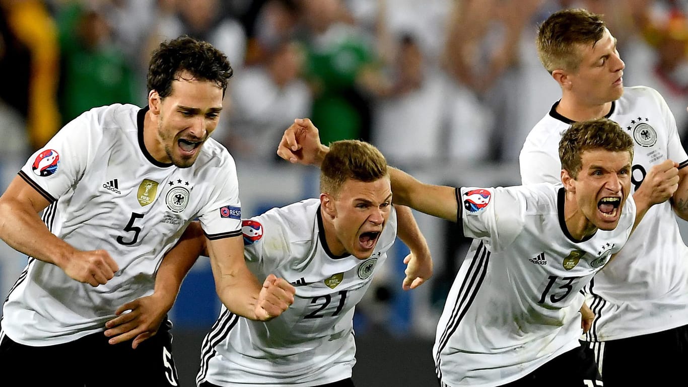 Kollektiver Jubel: Deutschland steht im EM-Halbfinale!