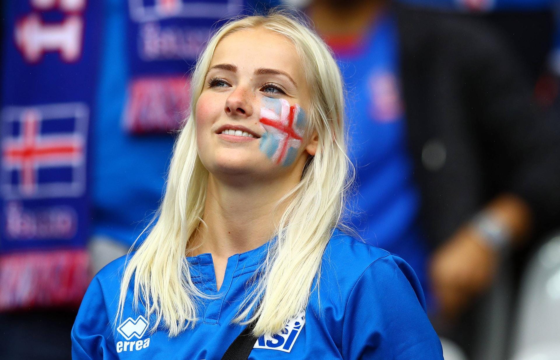 Blondschopf I: Es ist wirklich gut, dass Island erstmals an einer EM teilnimmt.