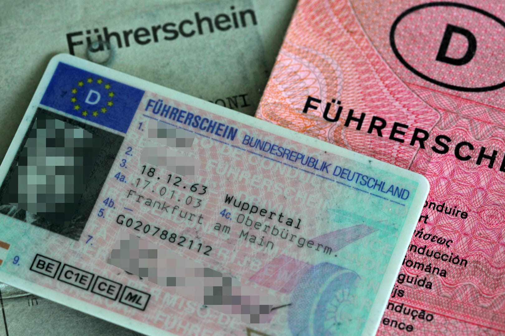 Der EU-Führerschein ist nur 15 Jahre gültig.