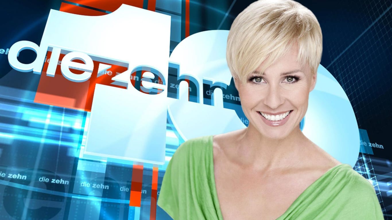 Sonja Zietlow moderiert die RTL-Show "Die 10...", die sich für jede Ausgabe ein anderes Thema vornimmt.
