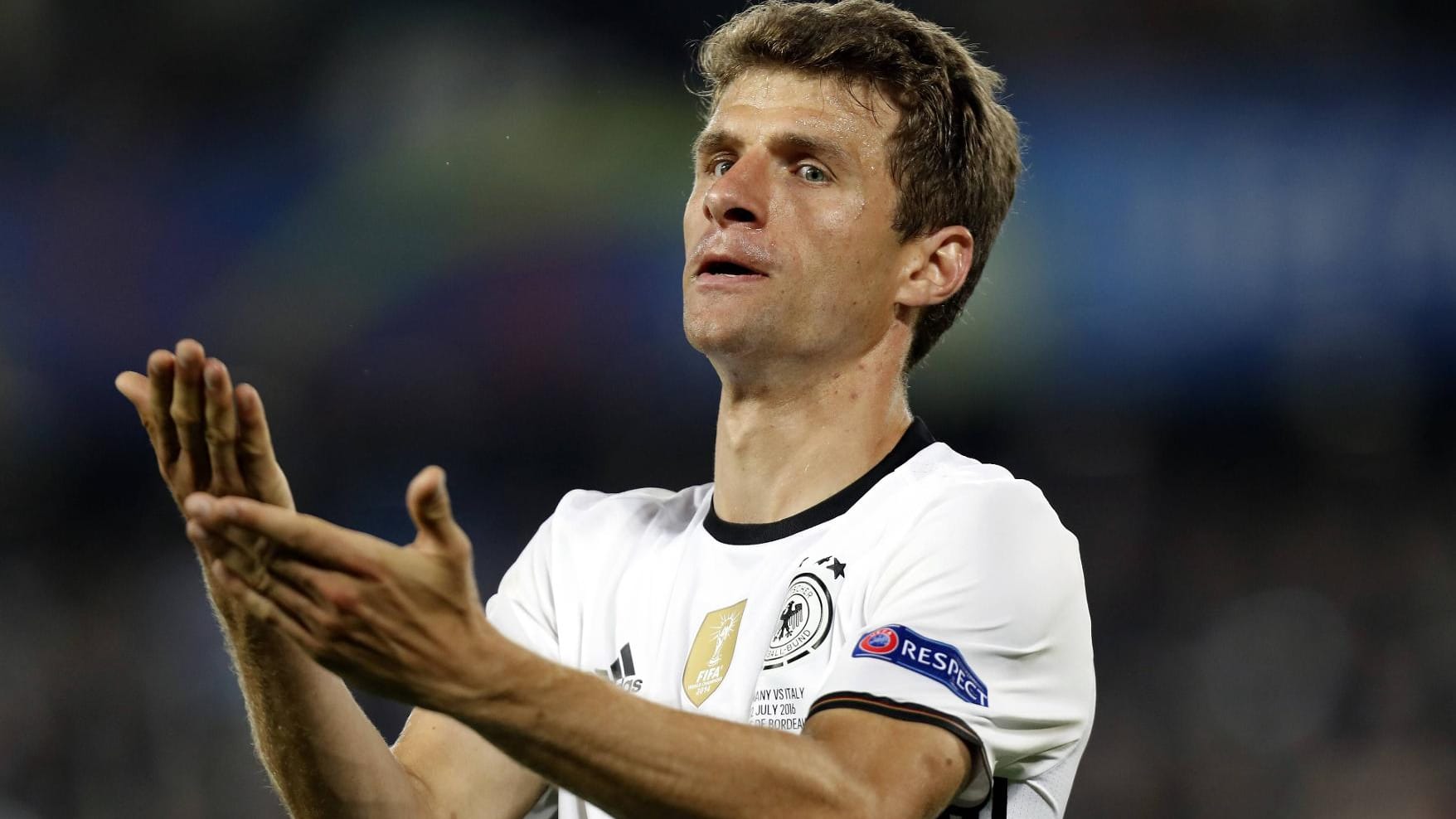 Thomas Müller absolviert jede Saison zwischen 50 bis 70 Partien.