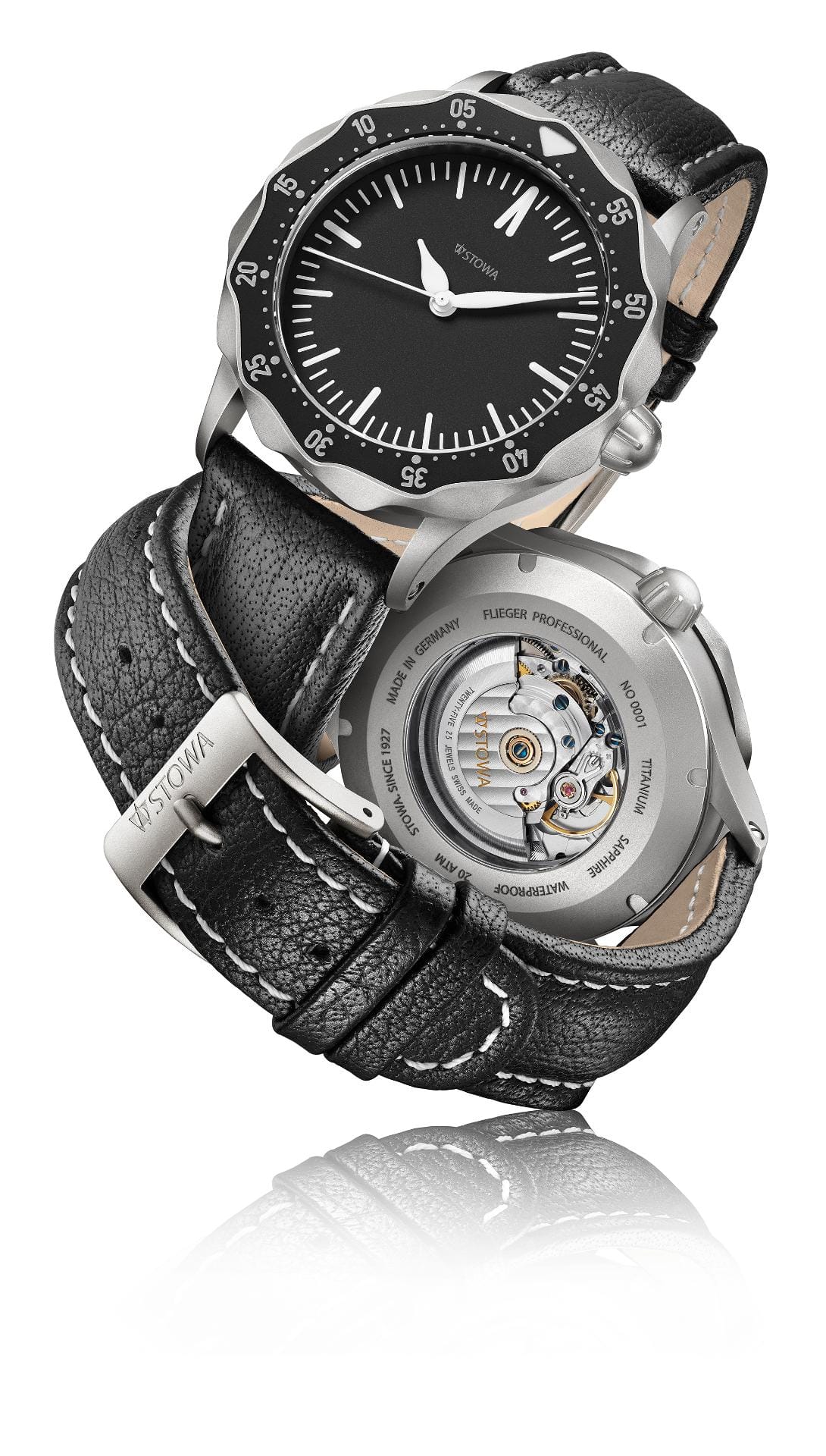 2150 Euro kostet die Uhr mit Titangehäuse und einem Durchmesser von von 46,8 Millimetern.