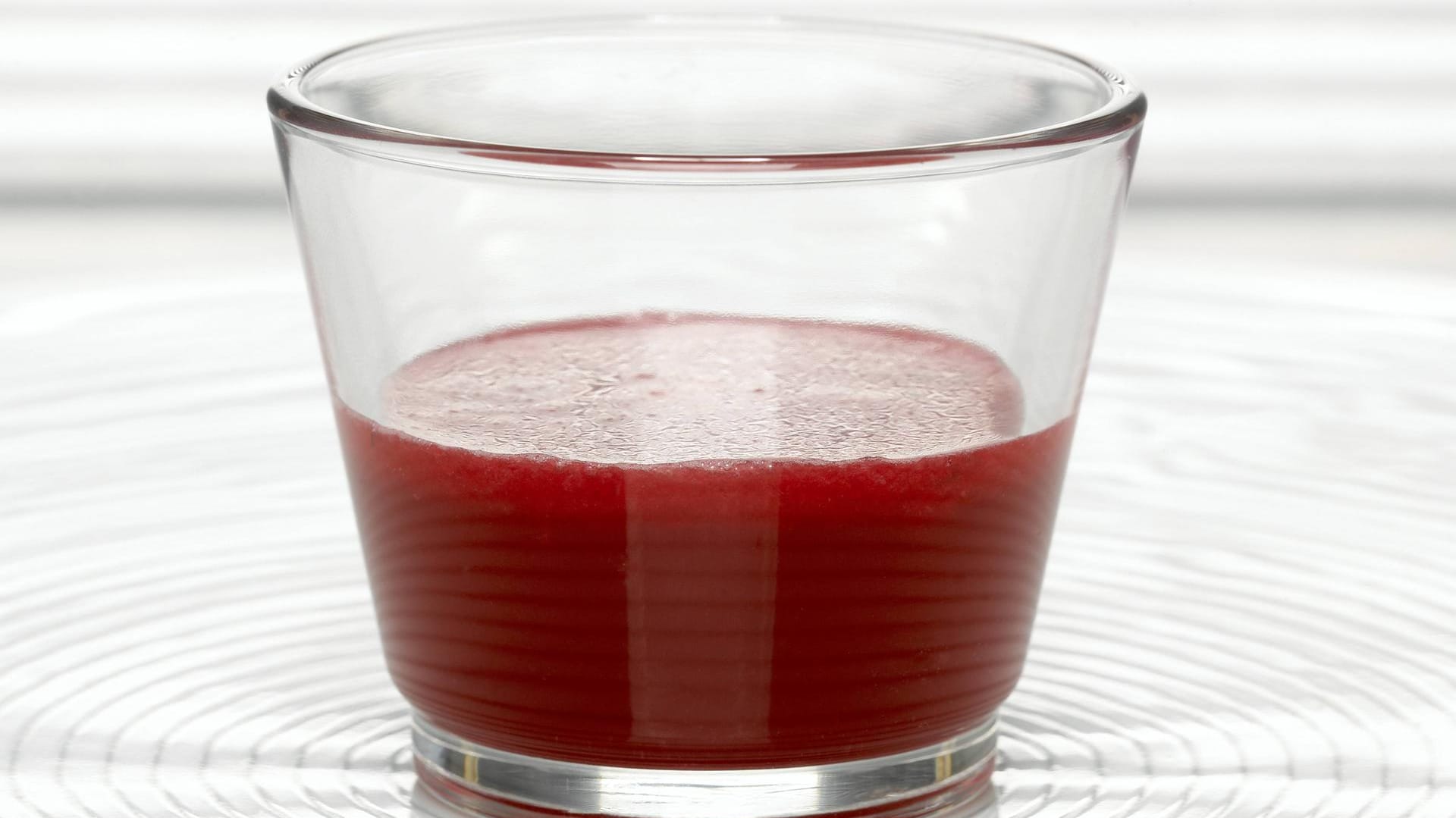 Der Saft der Cranberry