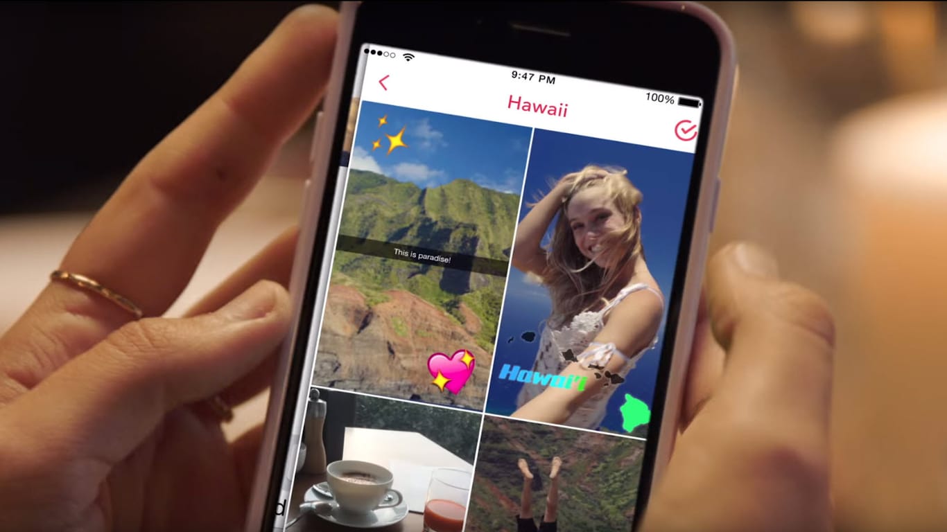 So sieht Snapchat Memories aus: Bald dürfen Nutzer Fotos speichern.