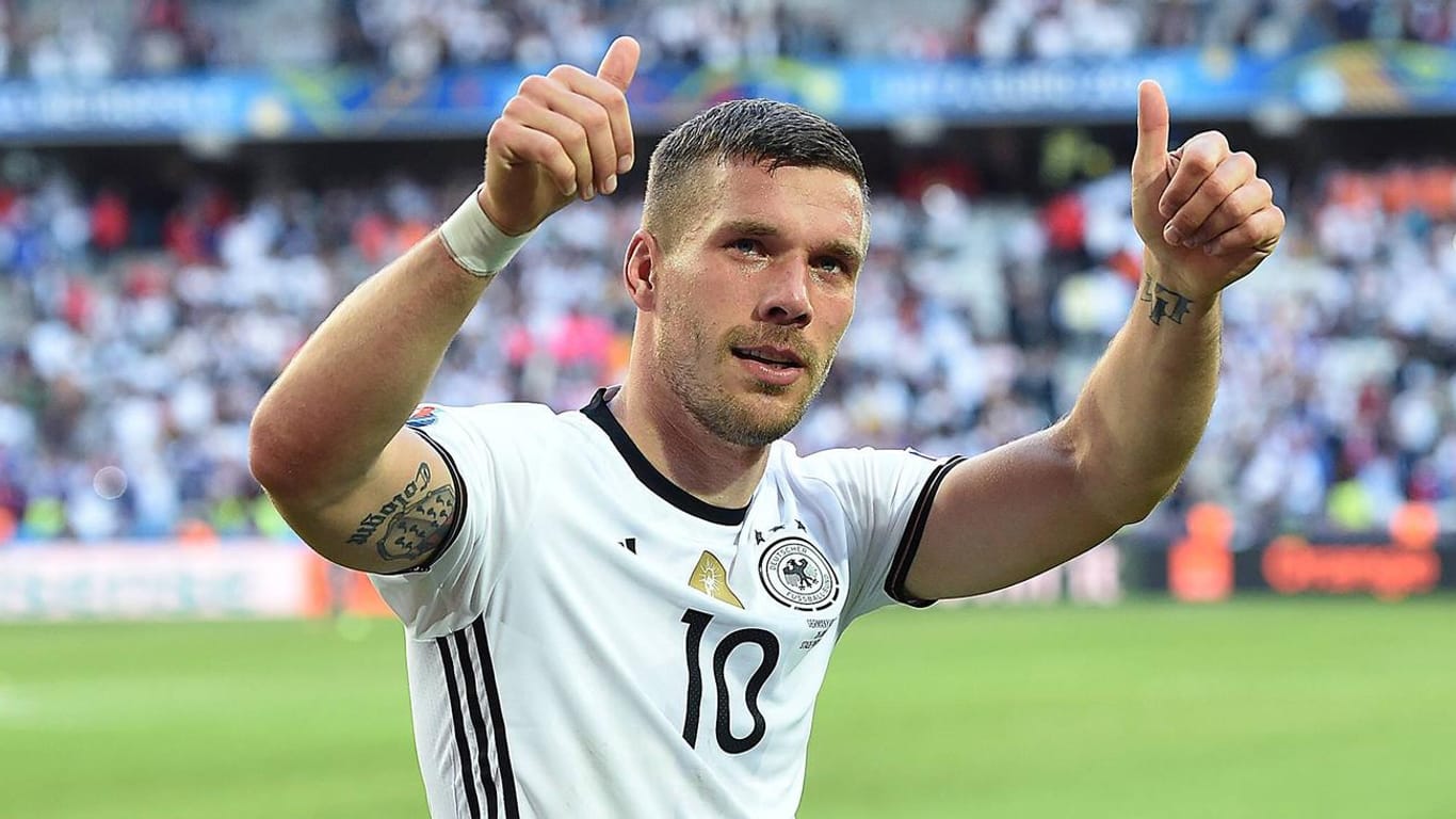 Lukas Podolski möchte auch in der Zukunft für die deutsche Nationalmannschaft auflaufen.