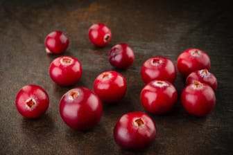 Cranberrys enthalten viele Vitamine und sind sehr gesund.