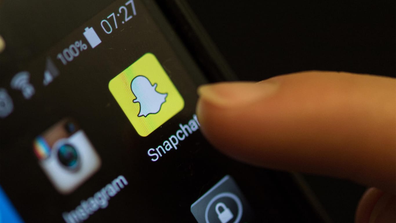 Die Messaging-App Snapchat ist vor allem bei Jugendlichen sehr beliebt.