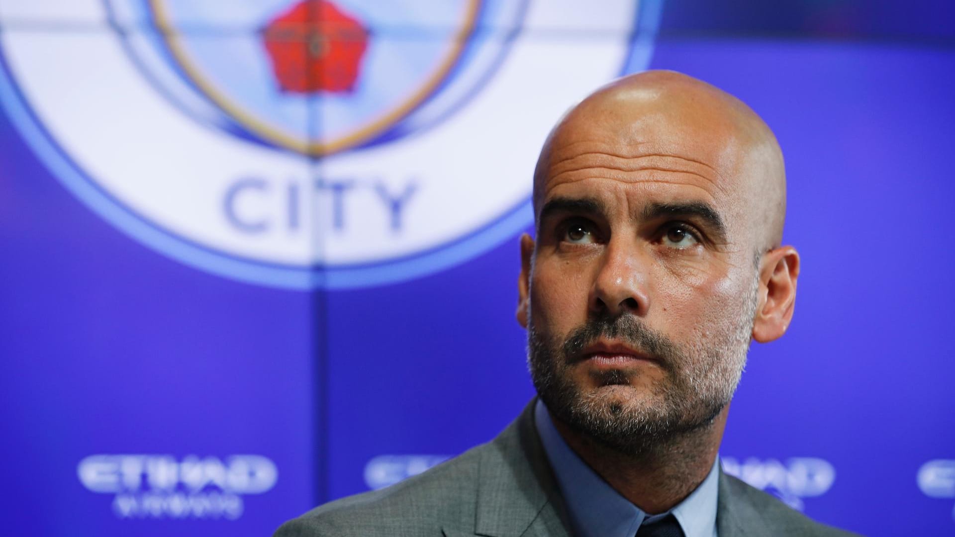 Hatte seinen ersten öffentlichen Auftritt als Coach von ManCity: Pep Guardiola.