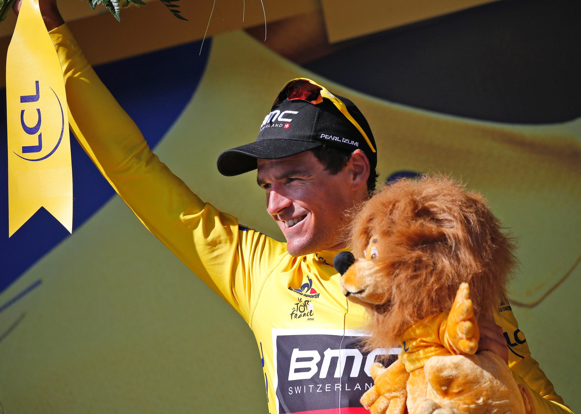 Belgischer Löwe: Greg van Avermaet verteidigte auch auf der ersten Fahrt durch die Pyrenäen sein Gelbes Trikot.