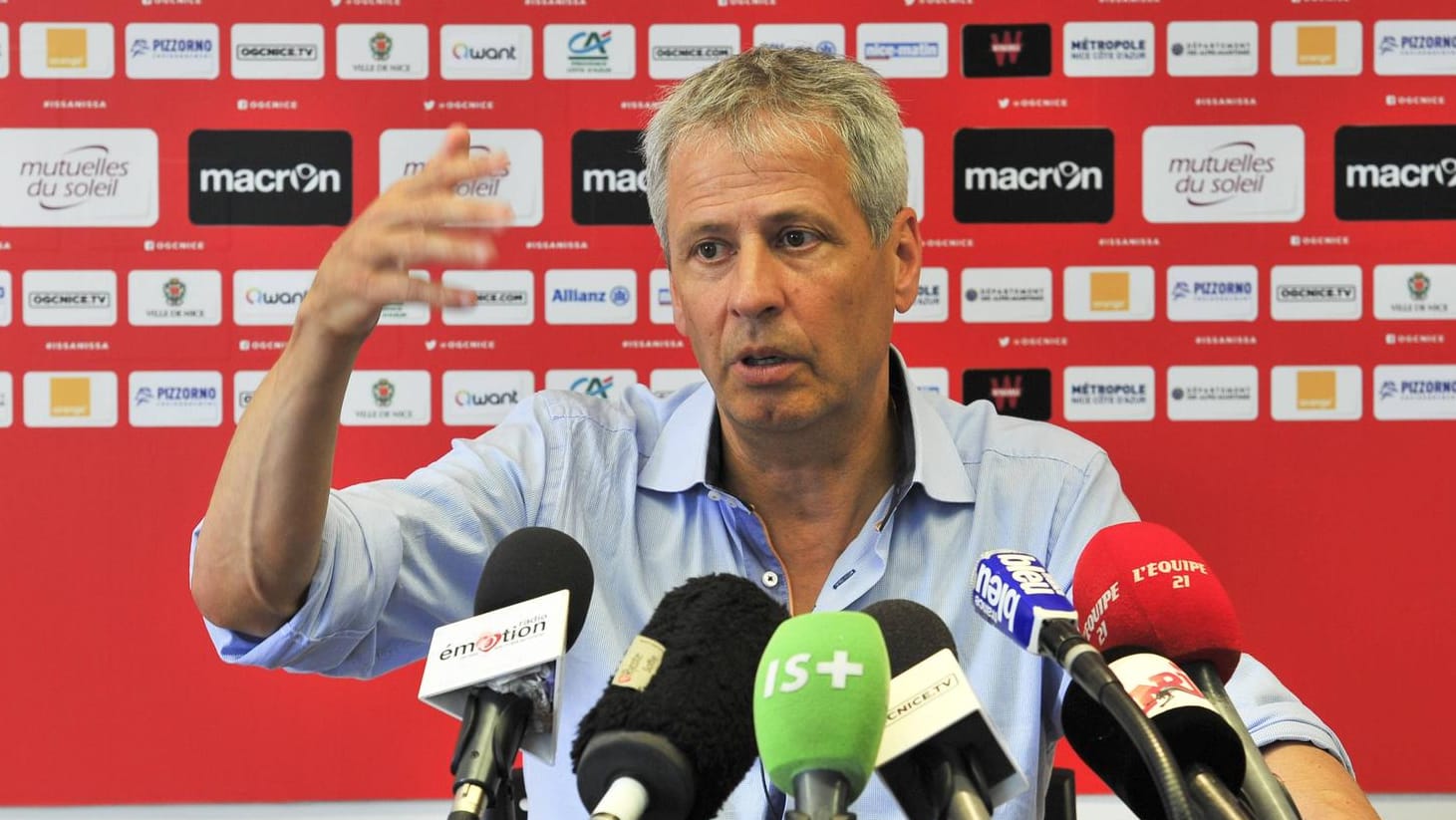 Nizza-Coach Lucien Favre ist wenig begeistert von der EM.
