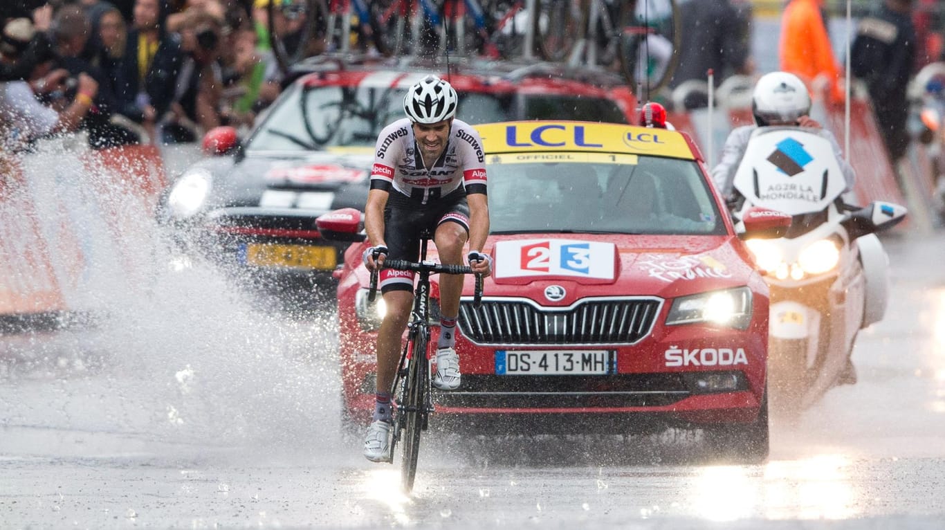 Hat als Ausreißer die neunte Etappe der Tour de France gewonnen: Tom Dumoulin.