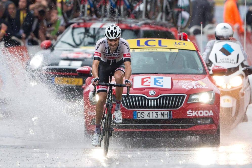 Hat als Ausreißer die neunte Etappe der Tour de France gewonnen: Tom Dumoulin.