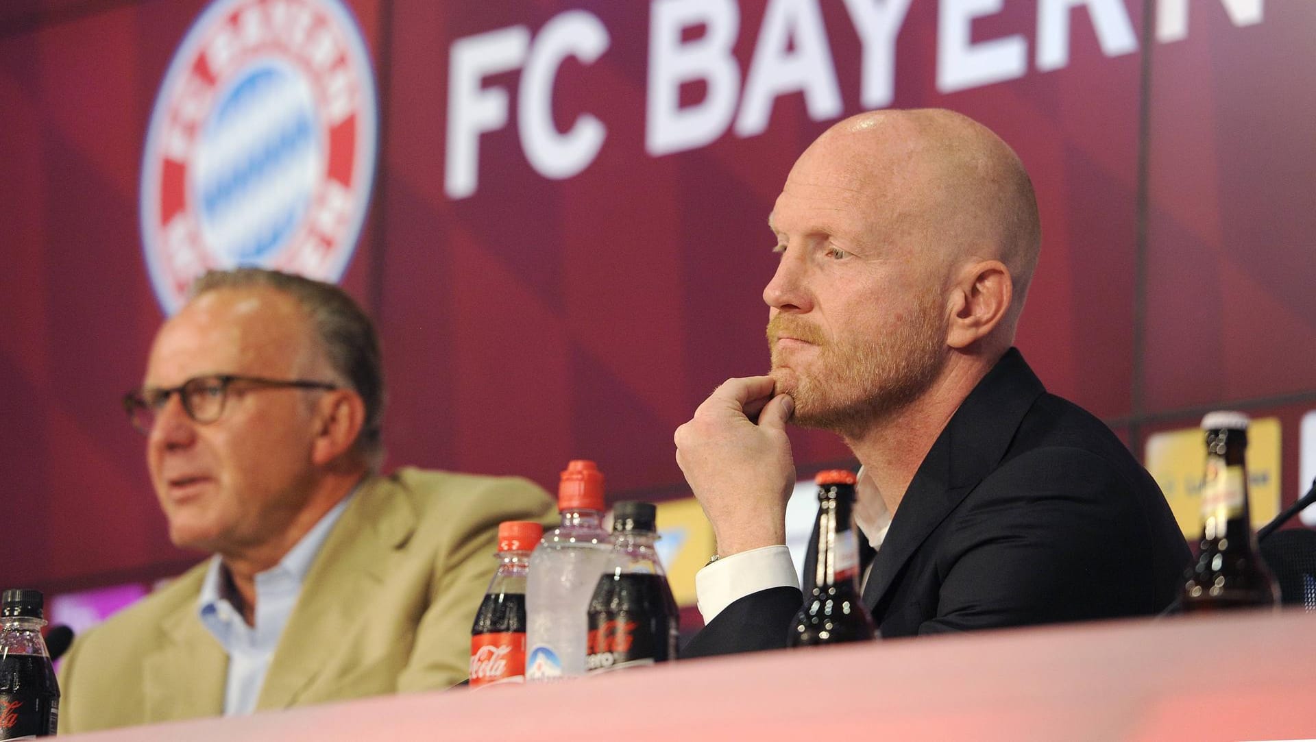 Ein Bild aus vergangenen Tagen: Karl-Heinz Rummenigge (li.) und Matthias Sammer. Ein Bild aus vergangenen Tagen: Karl-Heinz Rummenigge (li.) und Matthias Sammer.