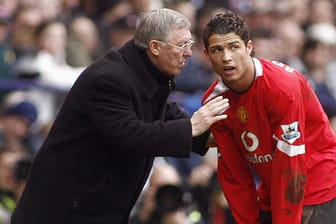Alex Ferguson und Cristiano Ronaldo waren sechs Jahre lang bei ManUnited vereint.