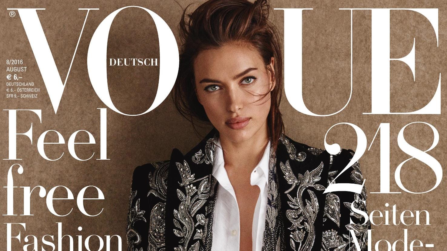 Eins von fünf Titelbildern: Die August-Ausgabe der deutschen "Vogue" widmete allen fünf Schönheiten ein eigenes Cover.