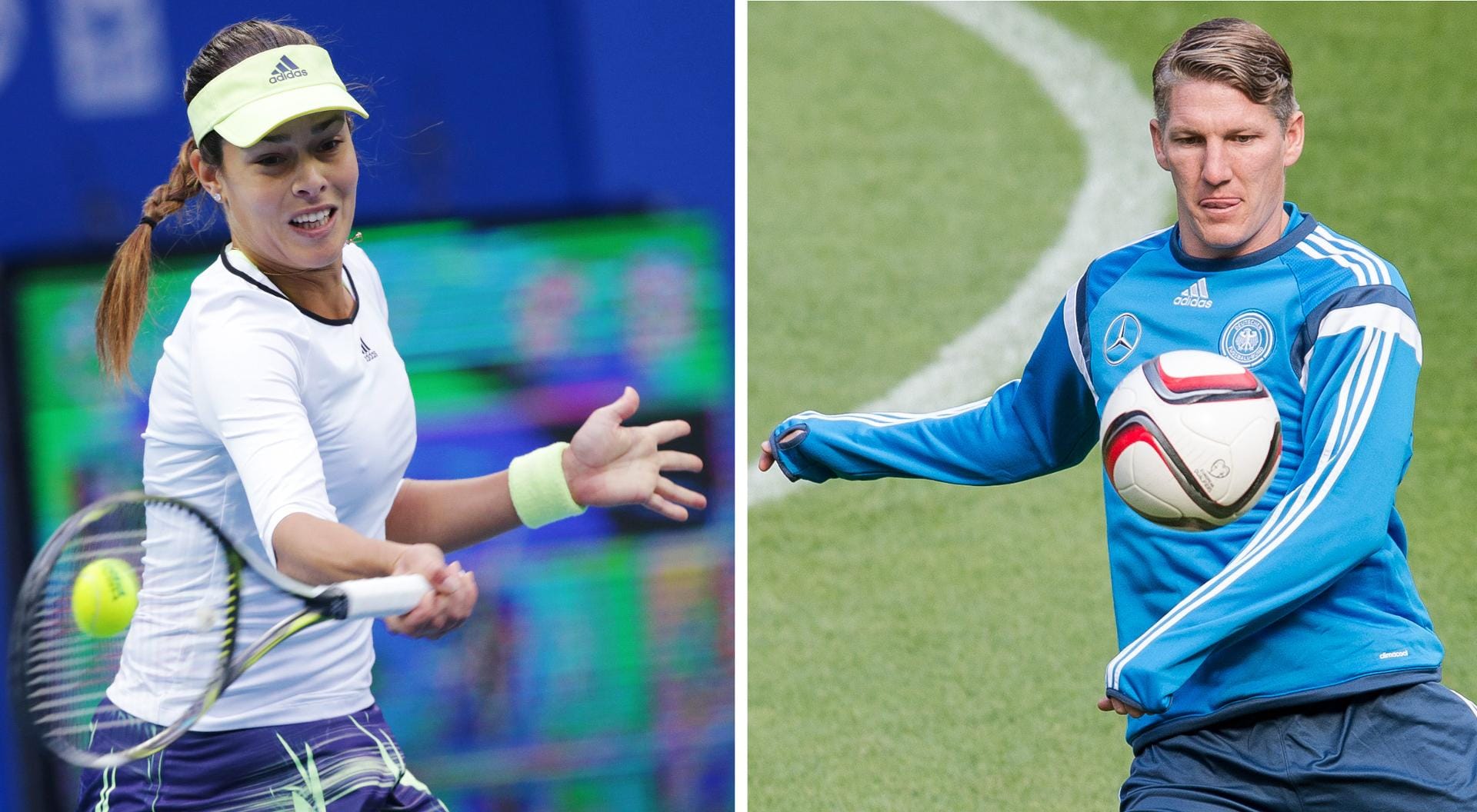 Die Profisportler Ana Ivanovic und Bastian Schweinsteiger nutzten die Spielpausen im Fußball und im Tennis, um ihr privates Glück zu besiegeln.