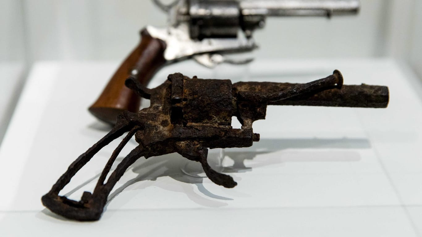 Mit dieser Waffe beging der Maler Vincent van Gogh Selbstmord.