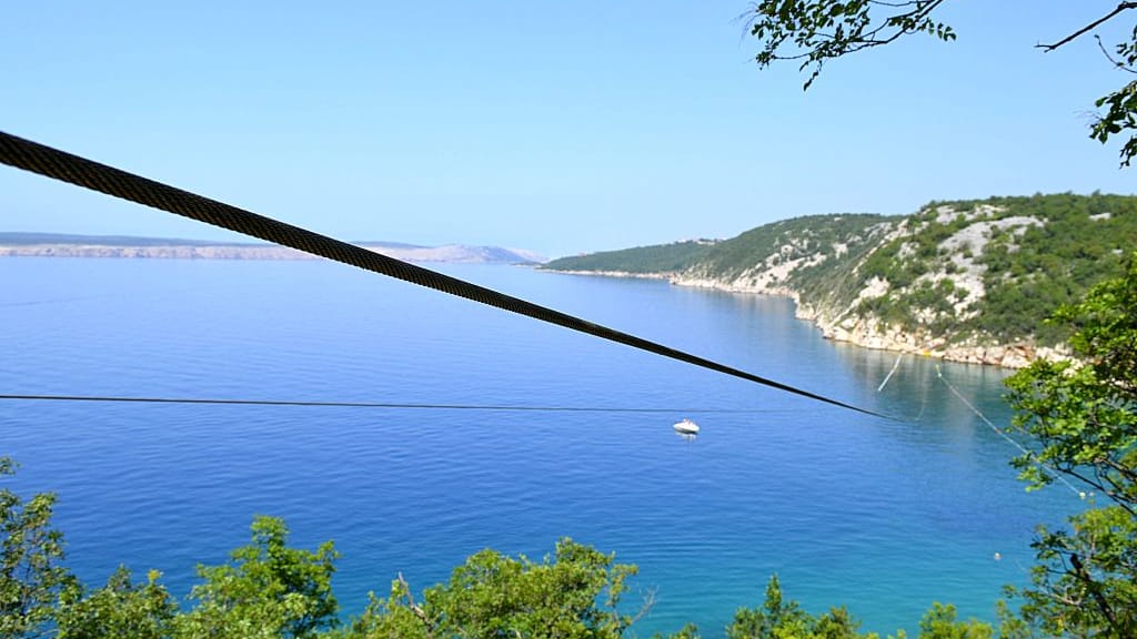 Die Kačjak Zipline.