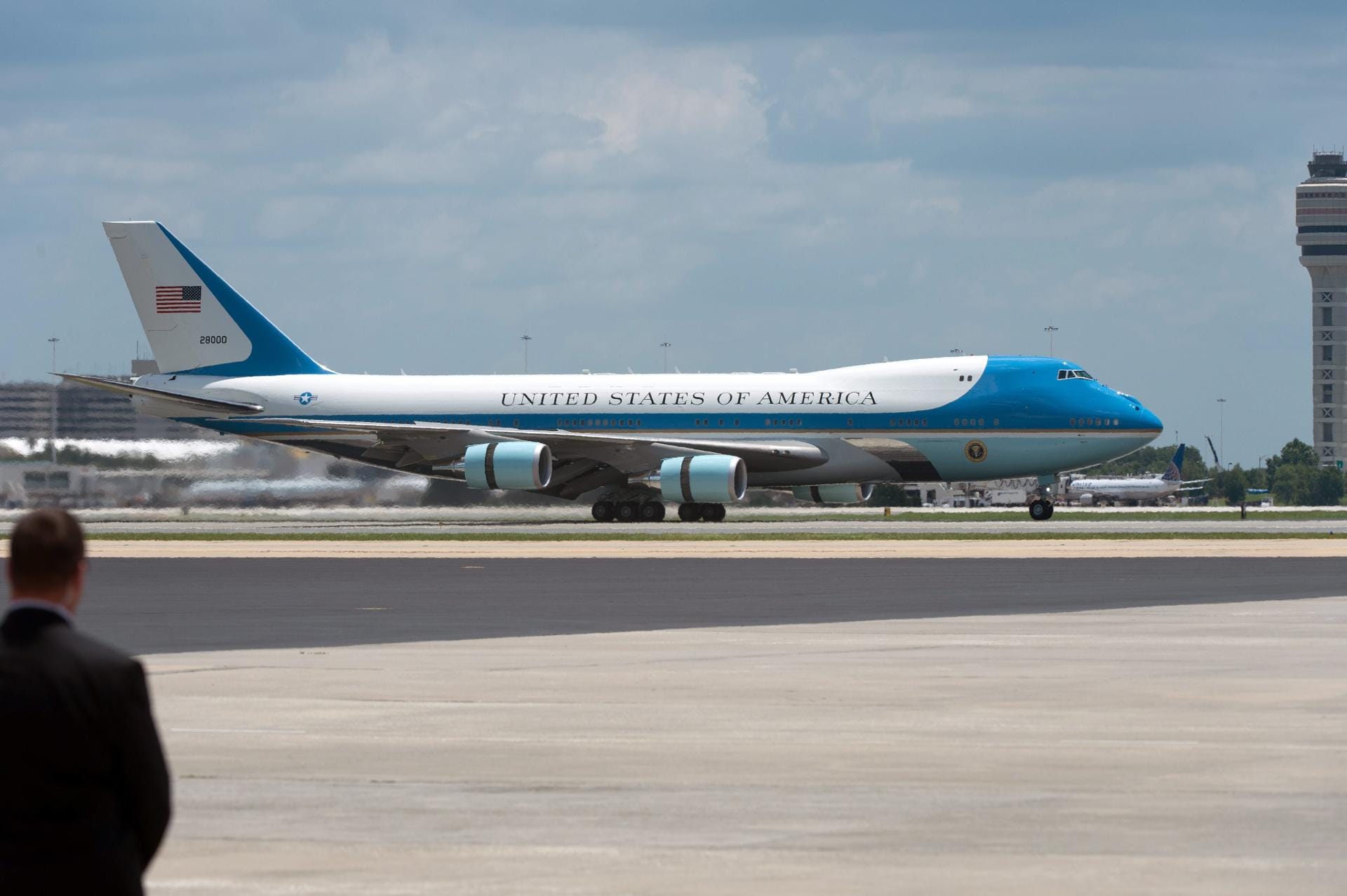 Das Dienstflugzeug des US-Präsidenten Air Force One ist der wohl meist fotografierte Jumbojet.