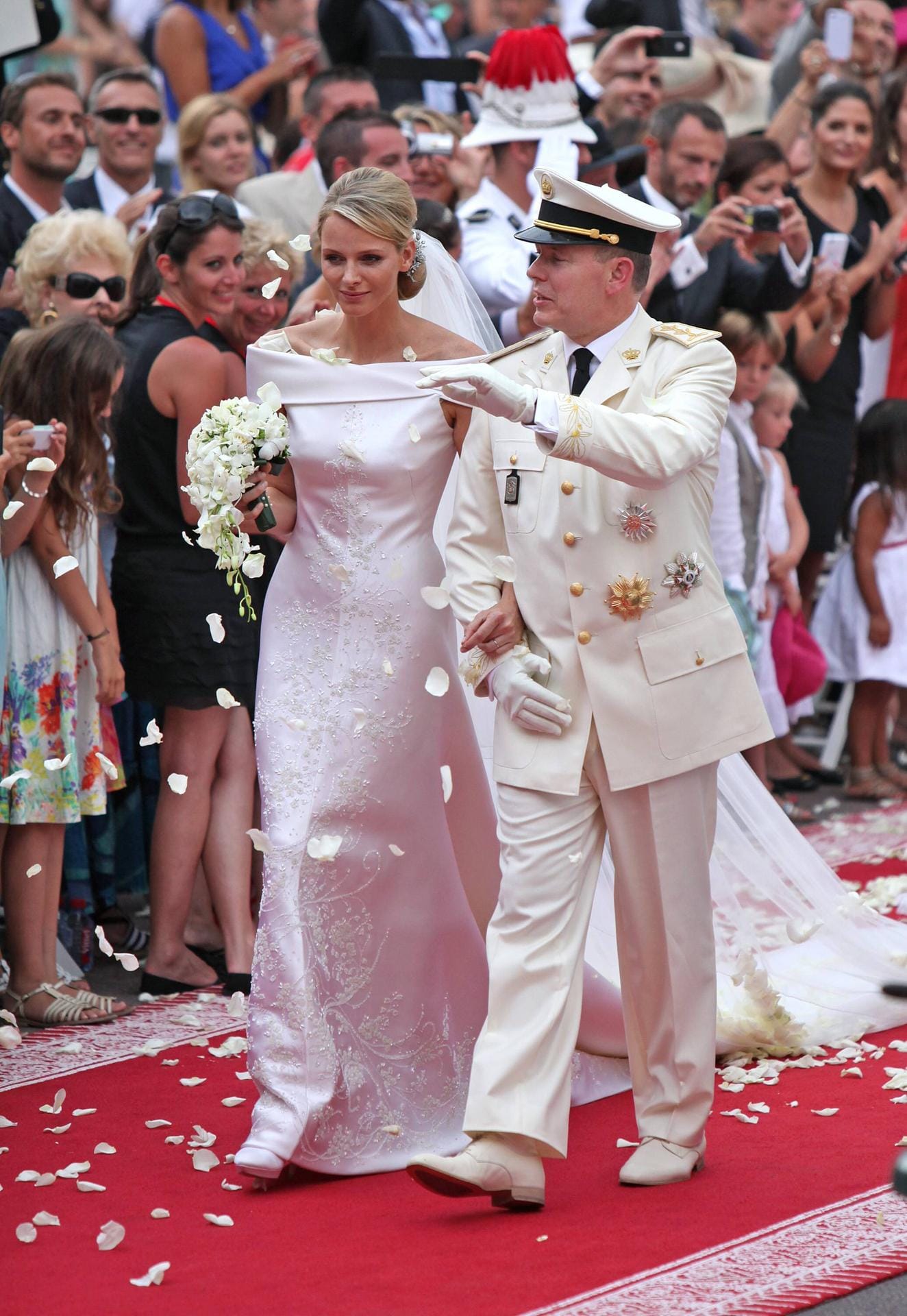 Am 2. Juli 2011 heiratete Prinz Albert seine Charlène und damit wurde aus der einstigen Schwimmerin die neue Fürstin von Monaco.