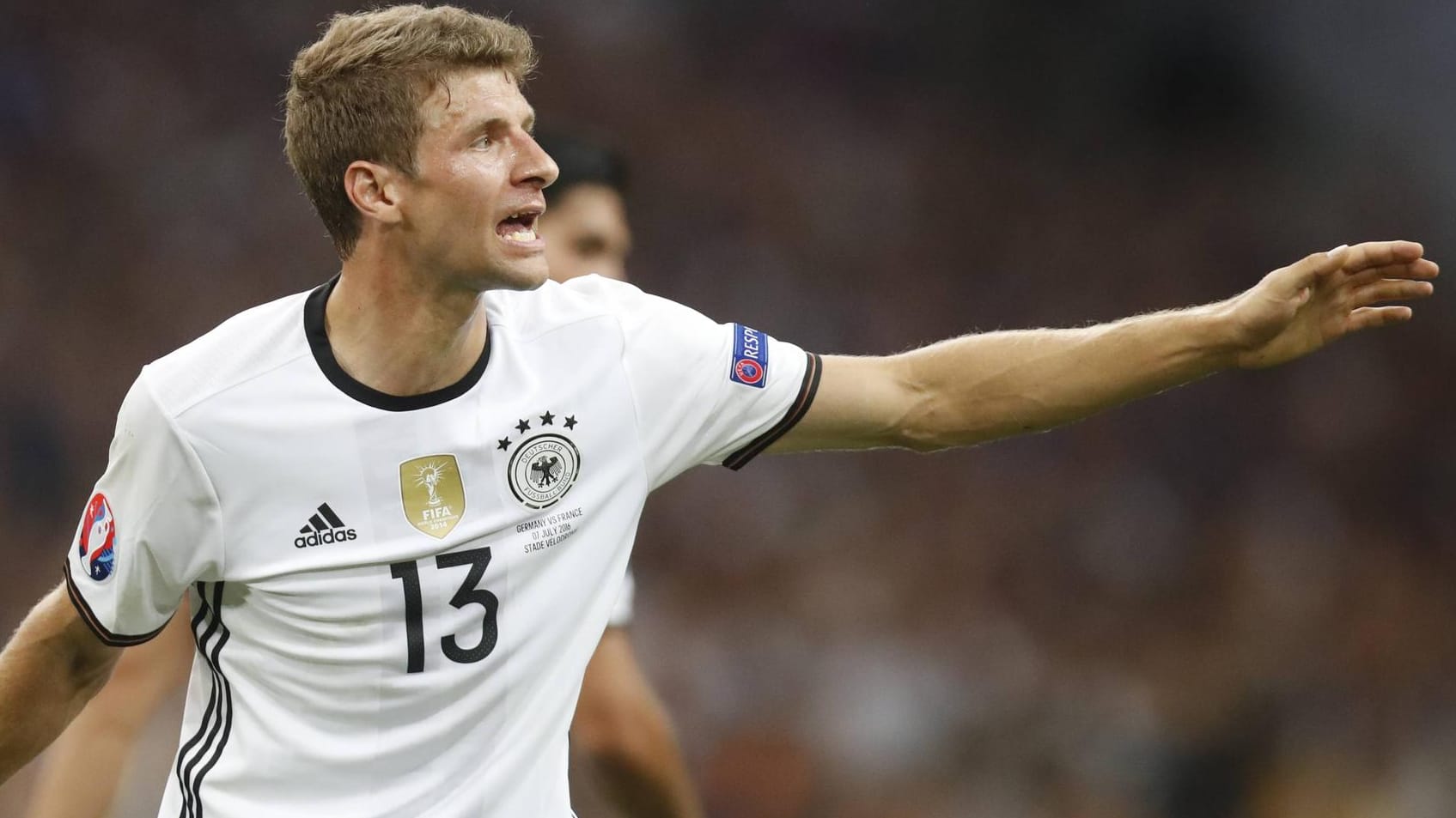 Thomas Müller, hier im EM-Halbfinale gegen Frankreich.