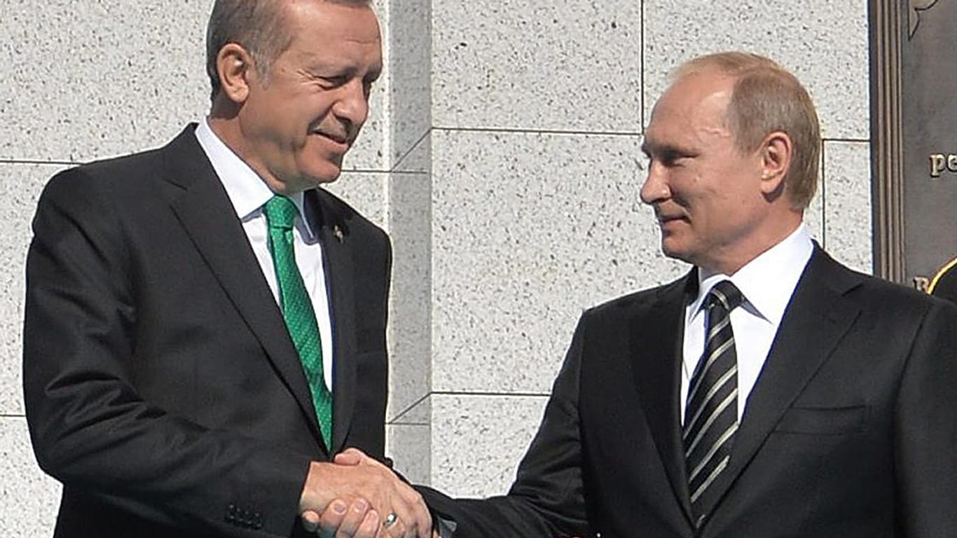 Putin und Erdogan: Früher Freunde, dann Feinde und jetzt wieder Freunde.