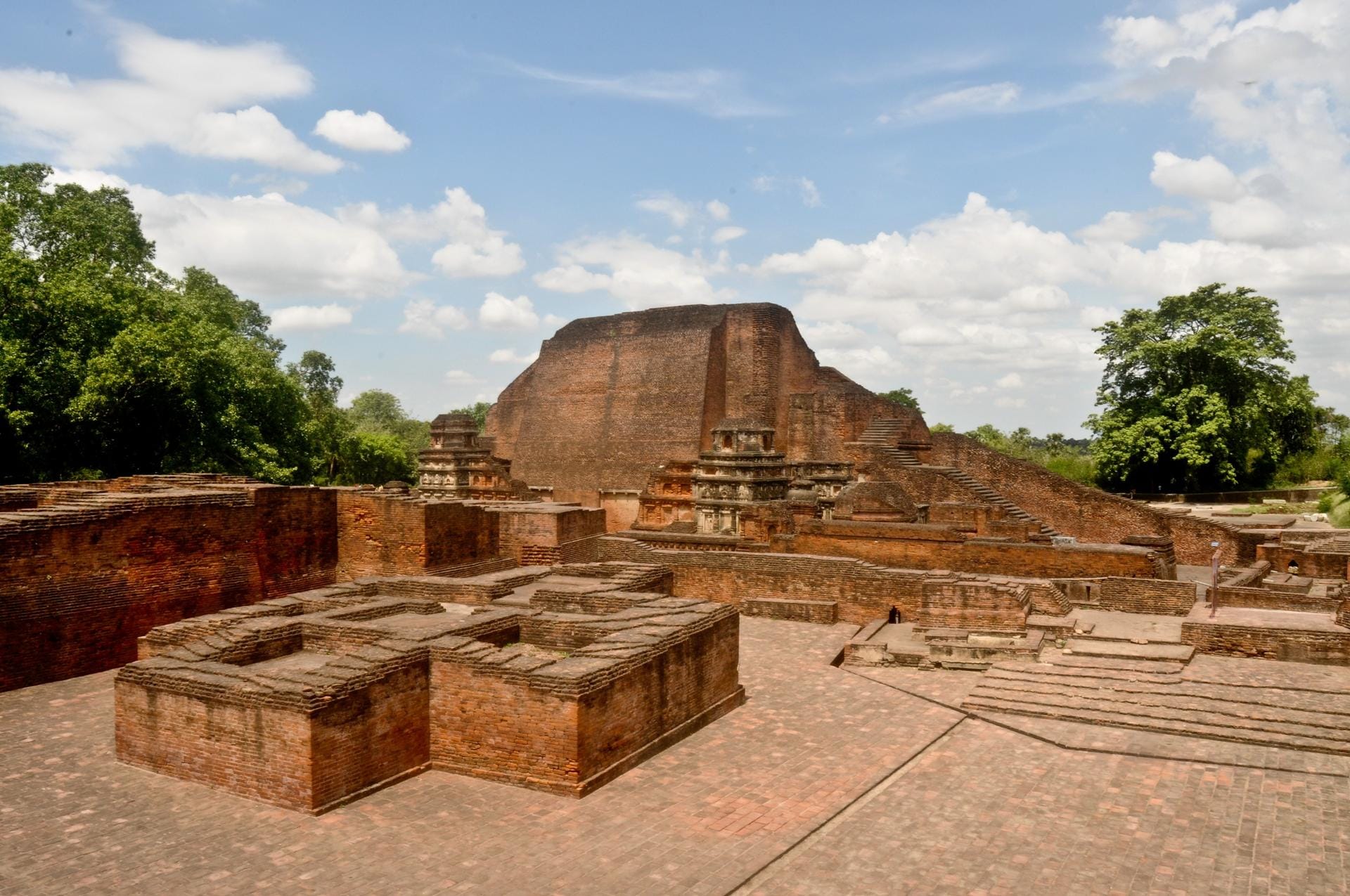 Weiteres neues Kulturerbe: Die Ausgrabungsstätte von Nalanda Mahavihara in Indien.