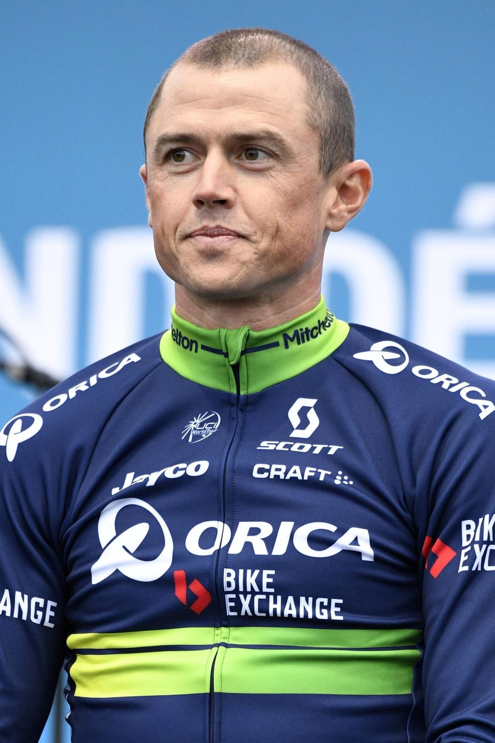 Sturzopfer: Simon Gerrans kam auf der zwölften Etappe böse zu Fall. Der Australier aus dem Orica-Team brach sich dabei das Schlüsselbein. Zum 13. Tagesabschnitt ging er daher nicht an den Start.