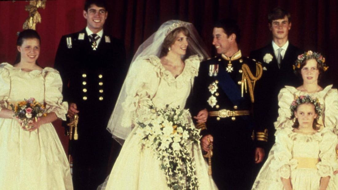 Prinz Charles und Lady Diana heirateten am 29. Juli 1981 in der Londoner St. Paul's Kathedrale.