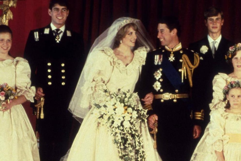 Prinz Charles und Lady Diana heirateten am 29. Juli 1981 in der Londoner St. Paul's Kathedrale.