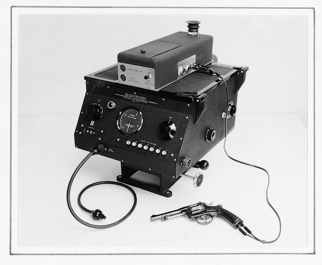 1948 kam zum ersten Mal bei Olympia die elektronische Zeitmessung zum Einsatz.