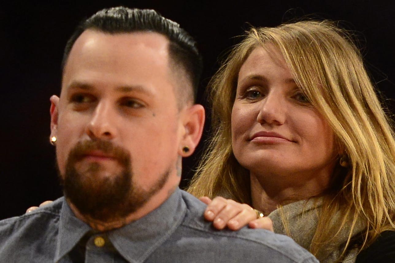 Benji Madden und Cameron Diaz Ende Januar 2015.