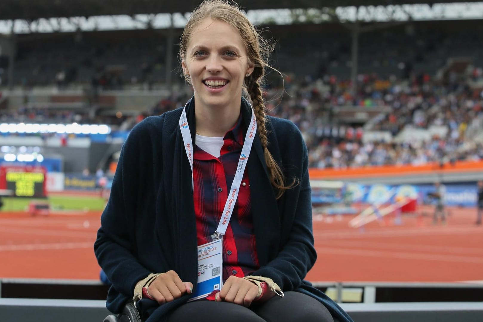 Zu Gast in Amsterdam: Kira Grünberg war jüngst bei der Leichtathletik-EM.