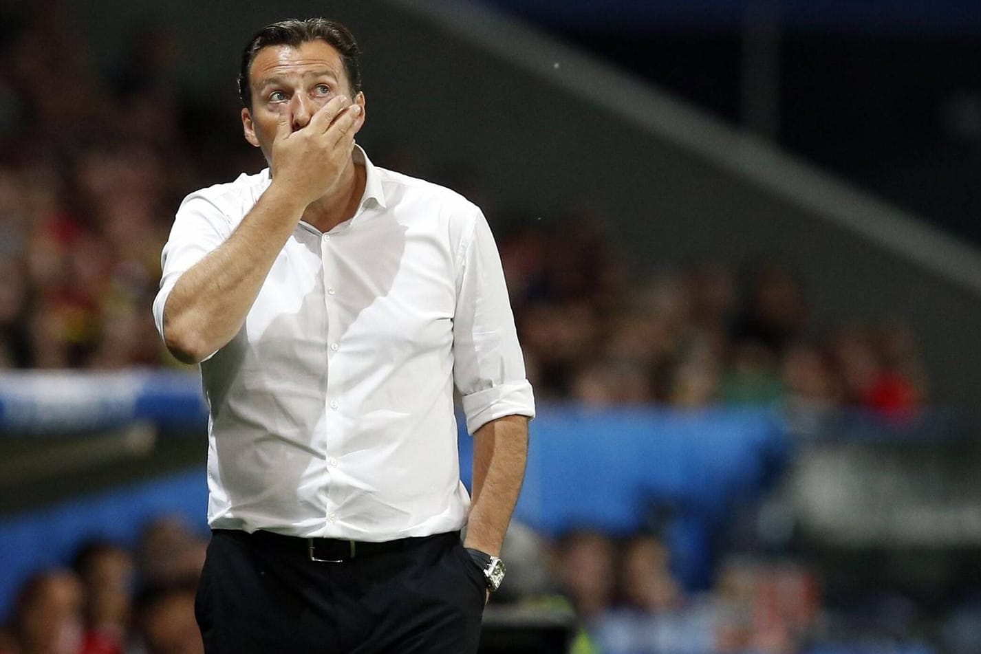 Marc Wilmots räumte seinen Posten als Nationaltrainer Belgiens nach dem EM-Aus gegen Wales.