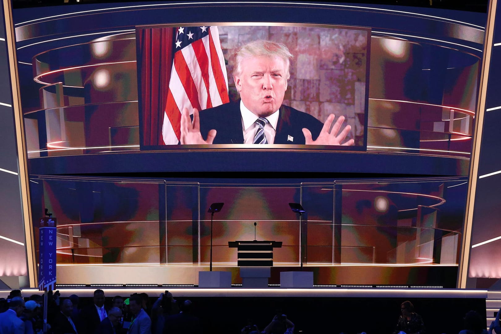 Der frisch gekürte Präsidentschaftskandidat der Republikaner, Donald Trump.