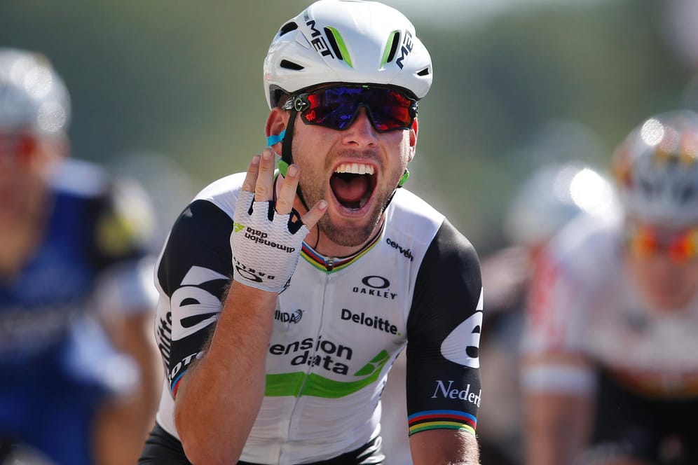 Fingerzeig: Mark Cavendish, der vier Etappen bei der Tour 2016 gewann, hat vorzeitig das Rennen beendet.