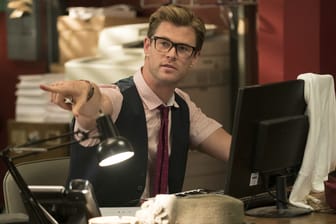 Chris Hemsworth als "Ghostbusters"-Assistent Kevin.