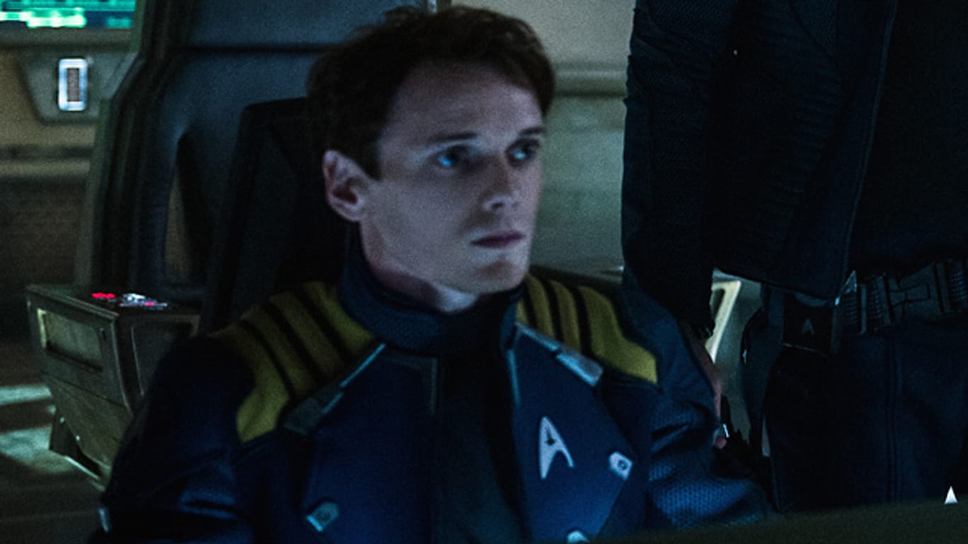 Anton Yelchin als Pavel Chekov in "Star Trek Beyond".