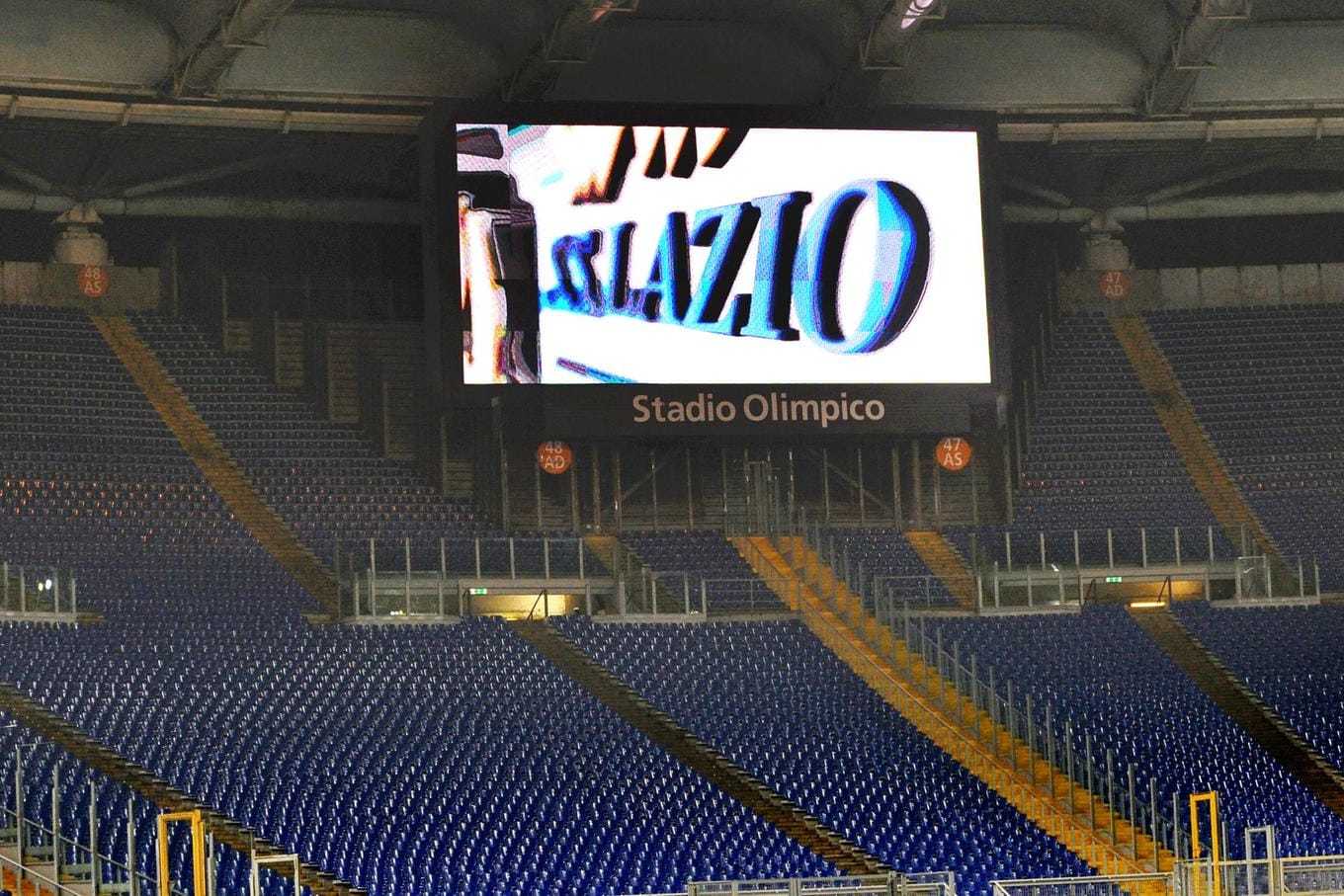 Das Zuschauerinteresse bei Lazio Rom schwindet immer mehr.