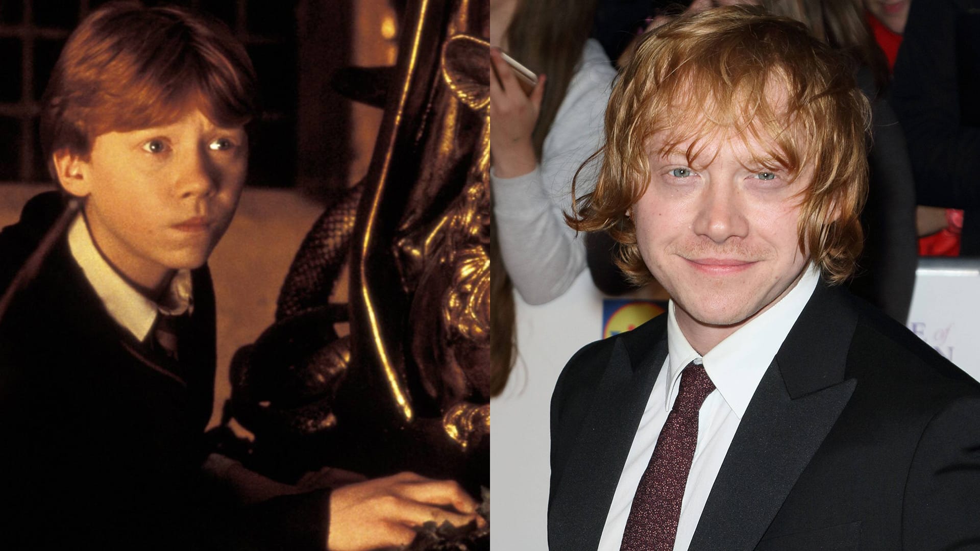 Rupert Grint alias Ronald Weasley