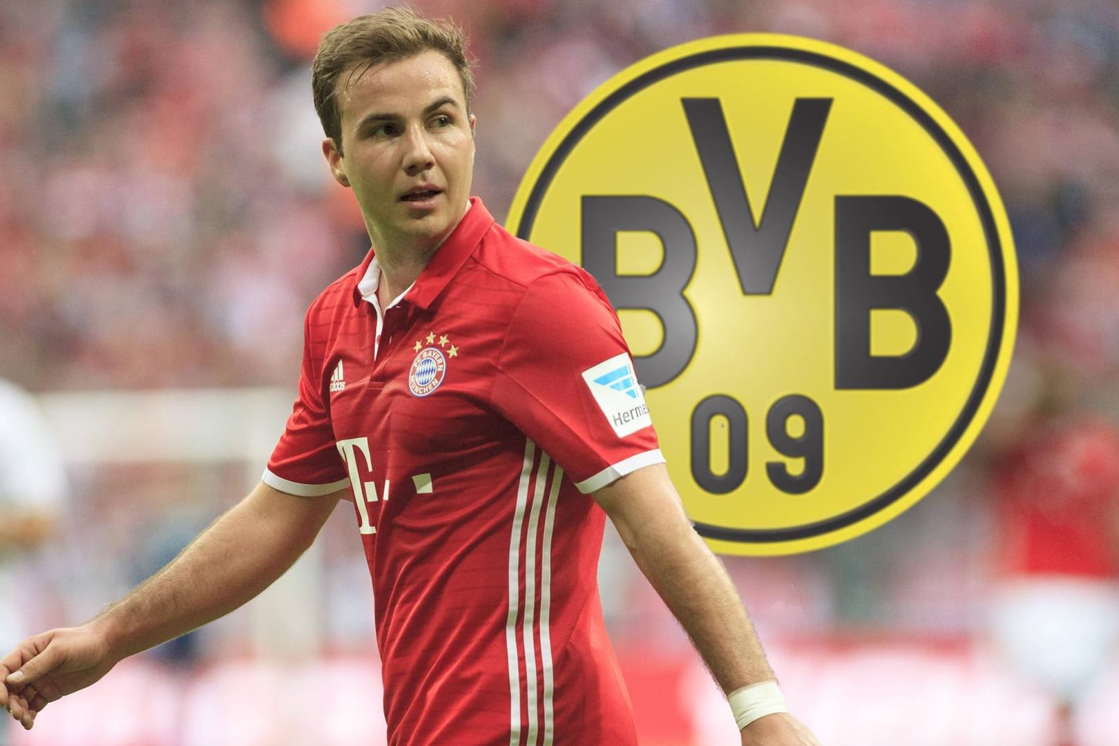 Mario Götze verlässt den FC Bayern München nach drei Jahren und kehrt zu Borussia Dortmund zurück.