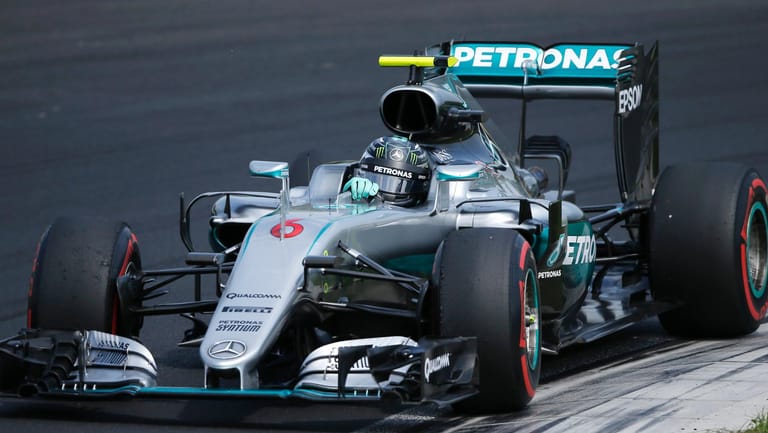 Nico Rosberg sichert sich die Pole Position in Ungarn.