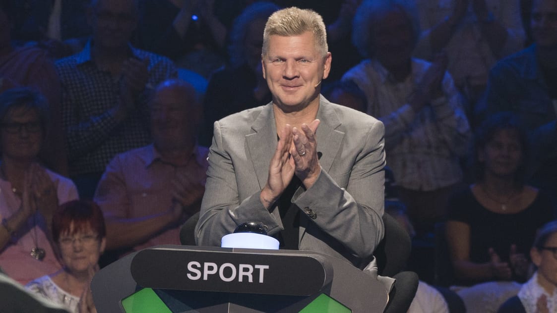 Stefan Effenberg als Sport-Experte in "Der Quiz-Champion".